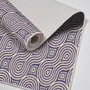 Mijölnir Juego de alfombras de baño Beige, lila y morado (2 piezas)